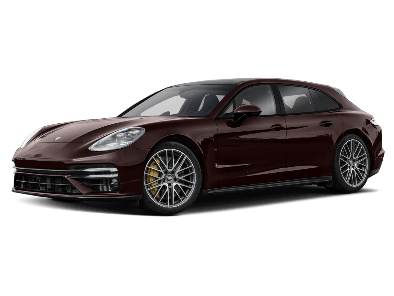 2021 Porsche Panamera 4S - Front 3/4, facing to the left