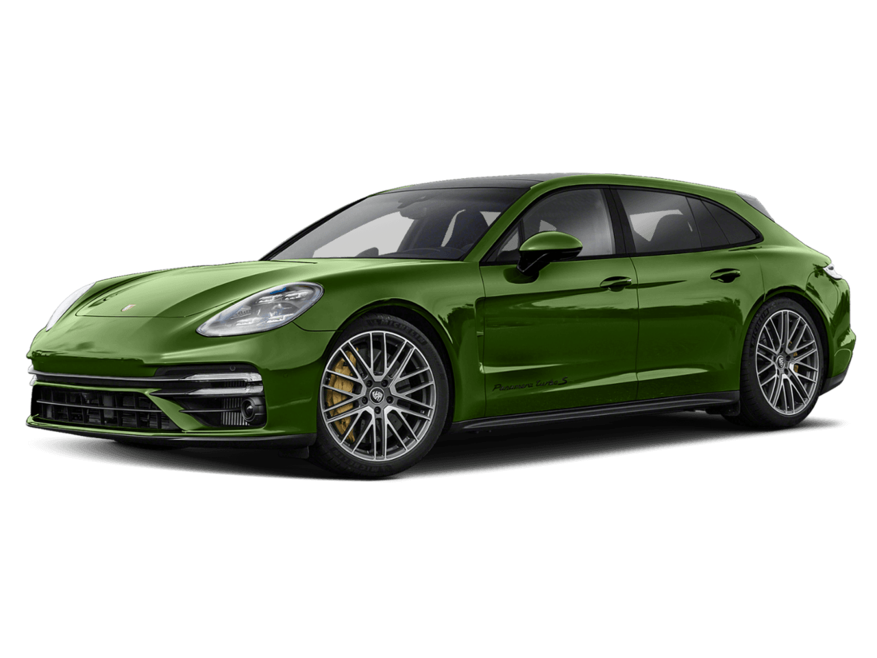 2021 Porsche Panamera GTS - Front 3/4, facing to the left