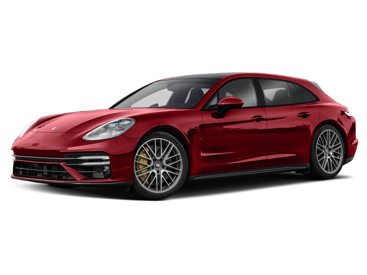 2021 Porsche Panamera GTS - Front 3/4, facing to the left