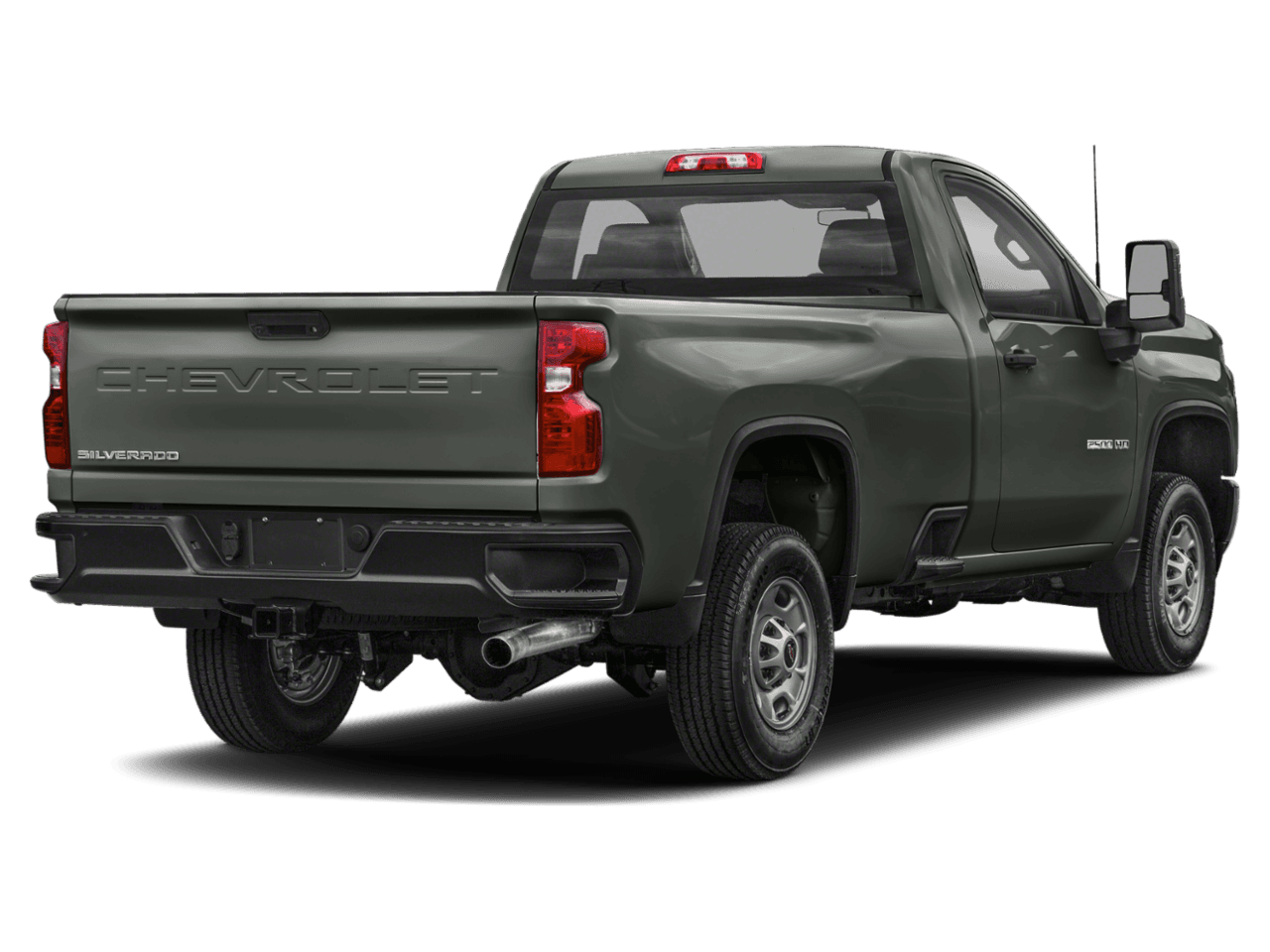 2022 Chevrolet Silverado 2500HD Work Truck - Rear 3/4, facing to the right