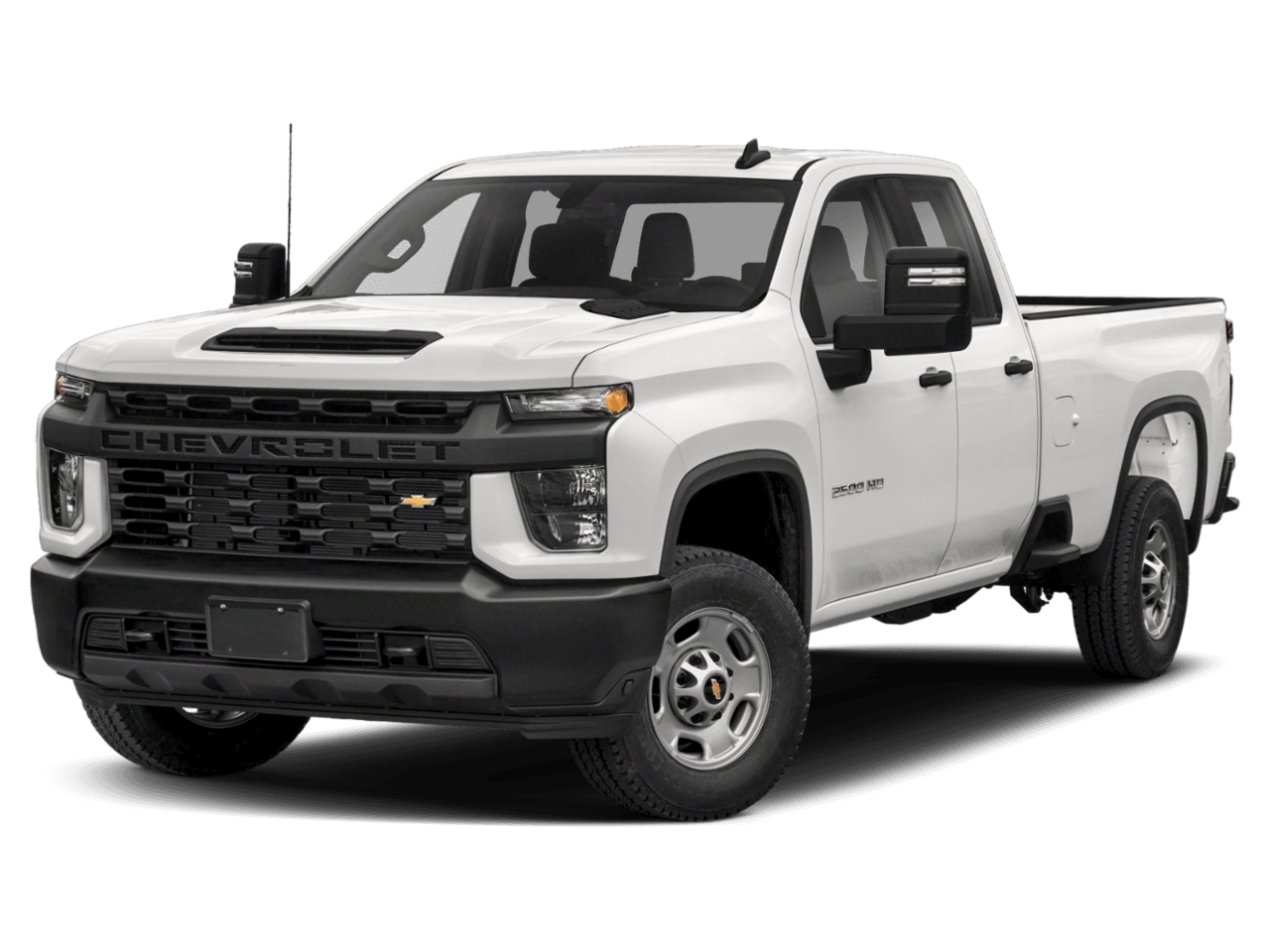 2022 Chevrolet Silverado 2500HD Custom - Front 3/4, facing to the left