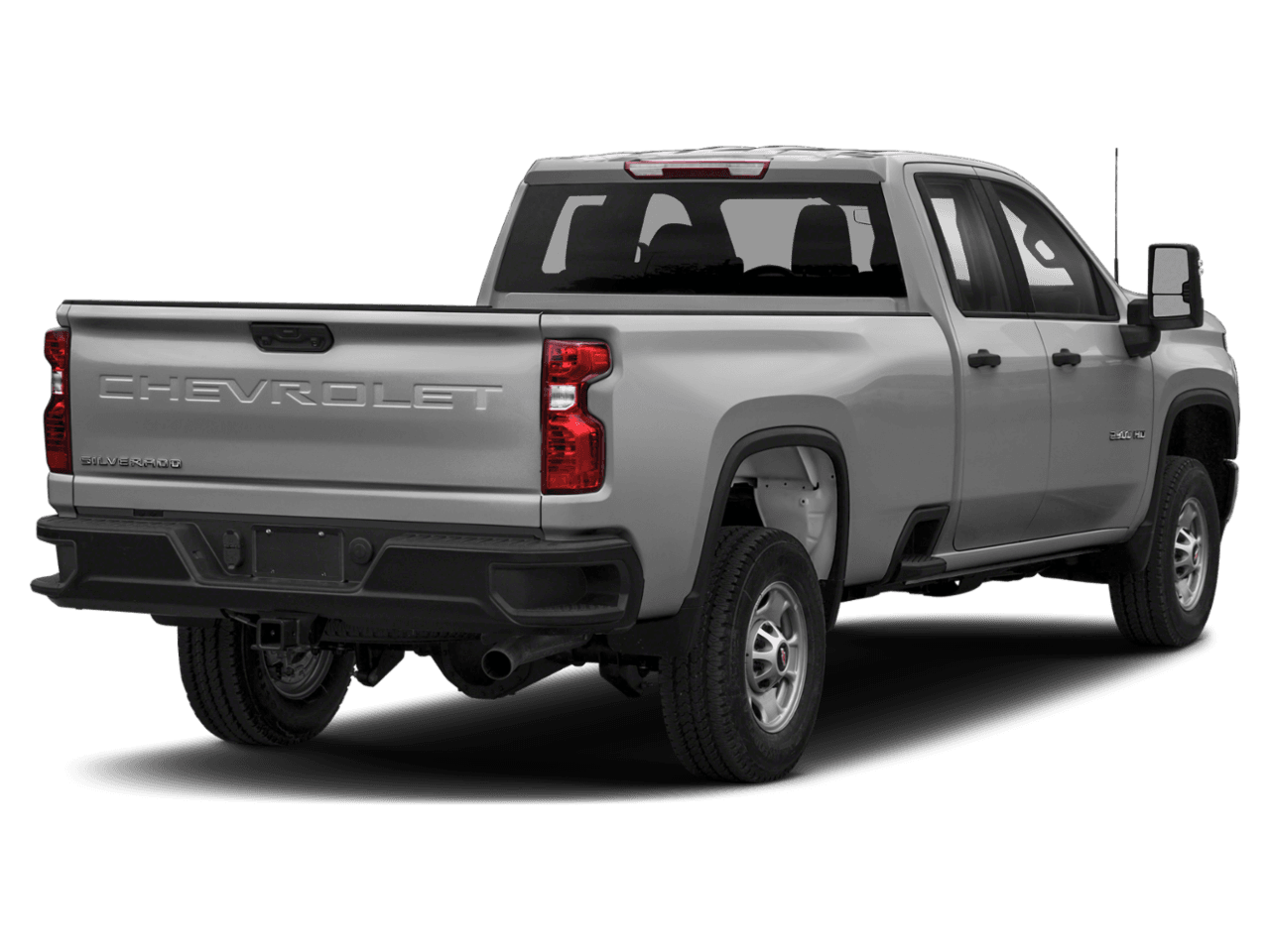2022 Chevrolet Silverado 2500HD Custom - Rear 3/4, facing to the right