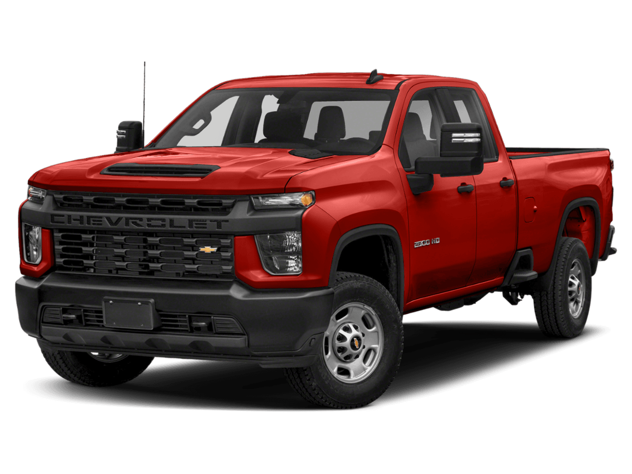 2022 Chevrolet Silverado 2500HD LT - Front 3/4, facing to the left