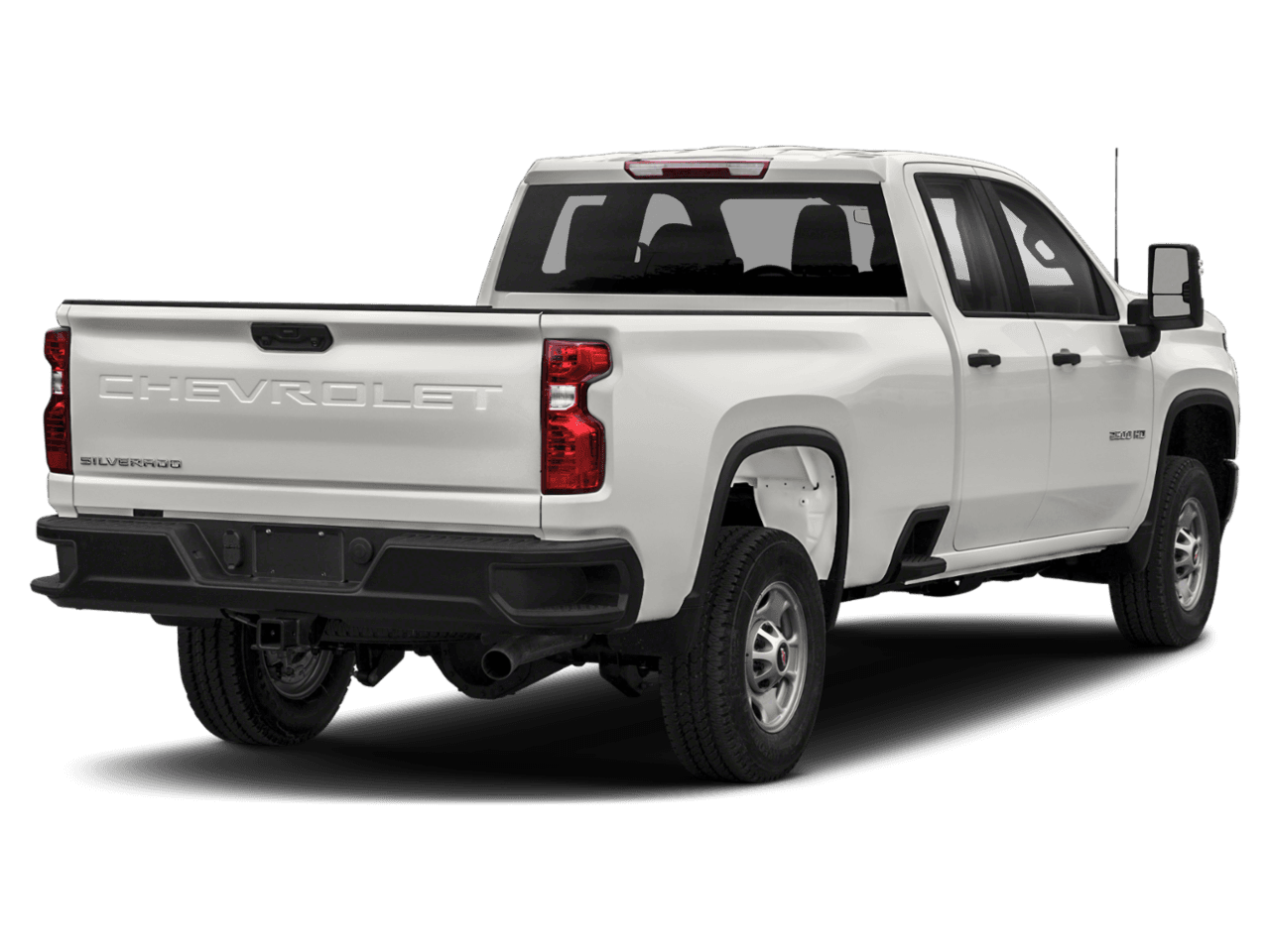 2022 Chevrolet Silverado 2500HD LT - Rear 3/4, facing to the right