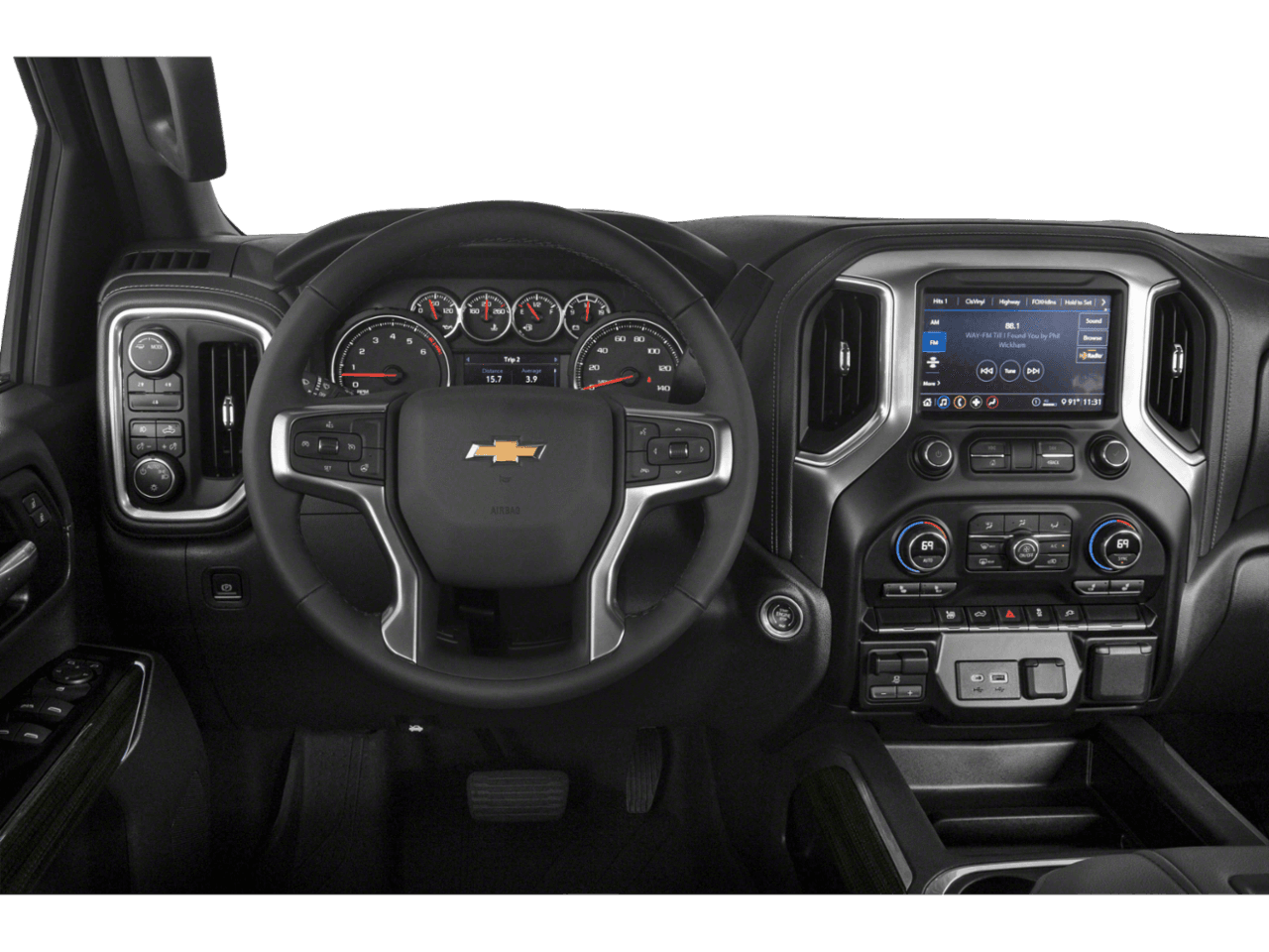 2022 Chevrolet Silverado 2500HD LT - Interior Drivers Dash