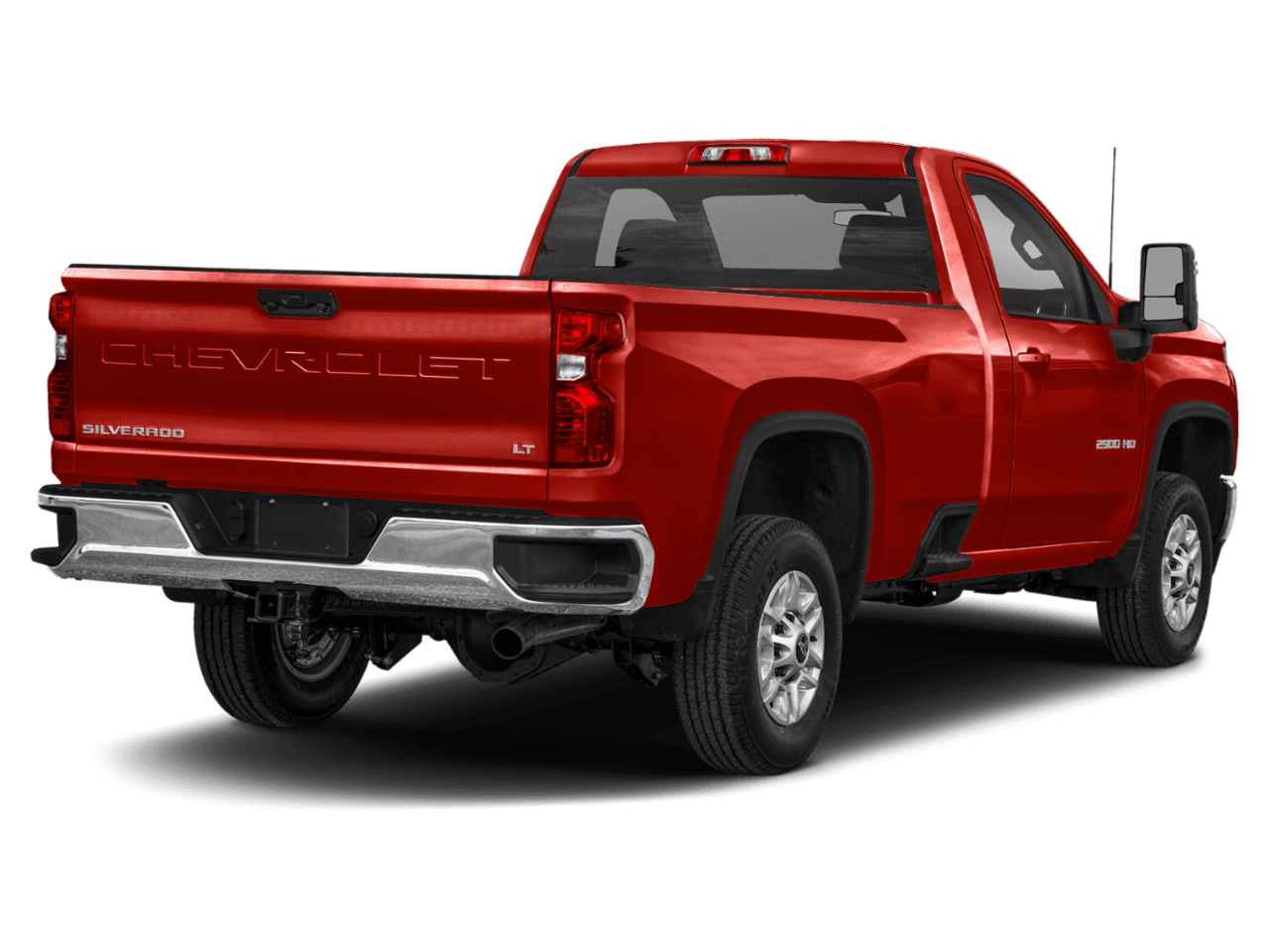 2022 Chevrolet Silverado 2500HD LT - Rear 3/4, facing to the right