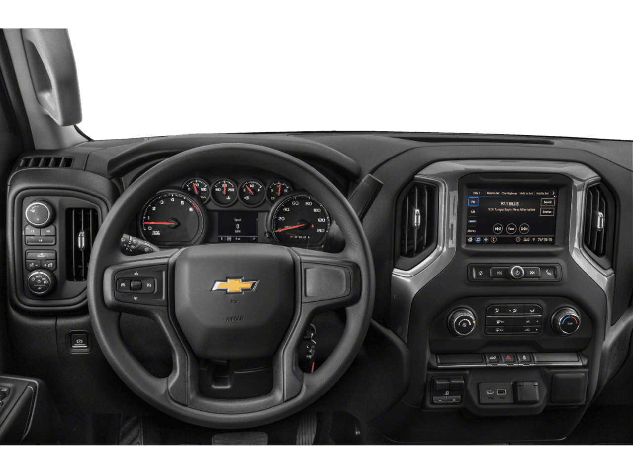 2022 Chevrolet Silverado 2500HD Custom - Interior Drivers Dash