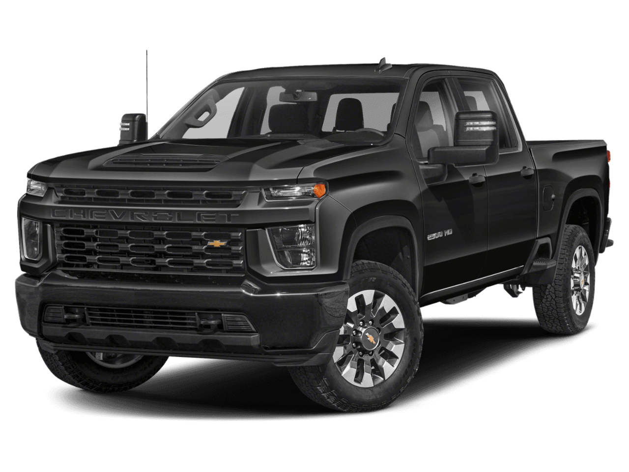 2022 Chevrolet Silverado 2500HD Custom - Front 3/4, facing to the left