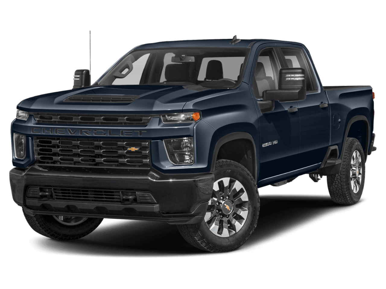 2022 Chevrolet Silverado 2500HD Custom - Front 3/4, facing to the left
