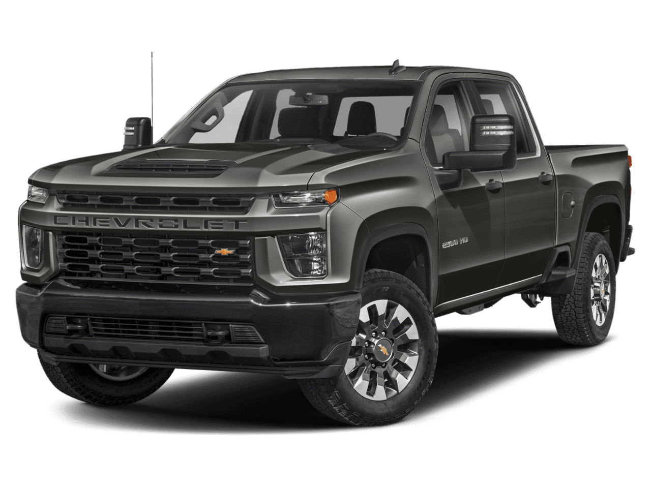 2022 Chevrolet Silverado 2500HD Custom - Front 3/4, facing to the left