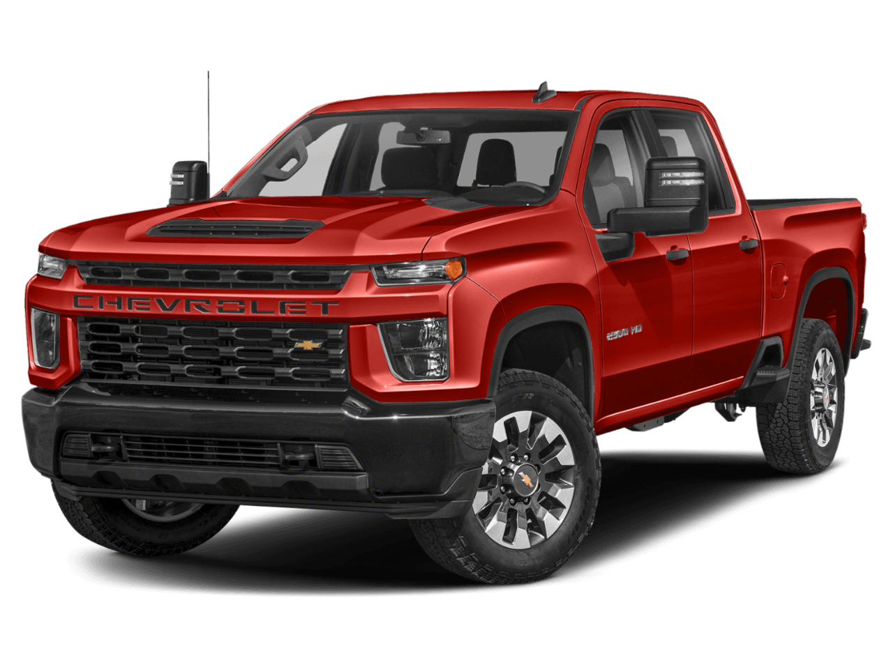 2022 Chevrolet Silverado 2500HD Custom - Front 3/4, facing to the left