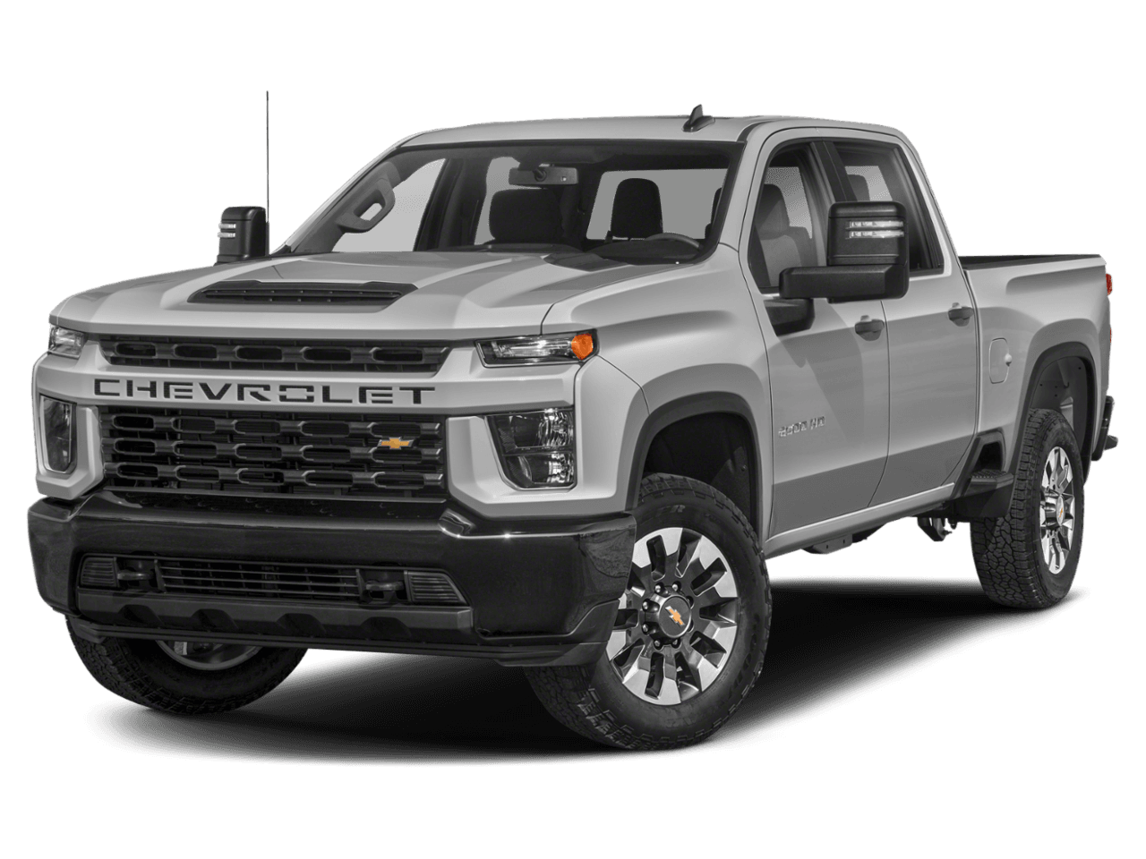 2022 Chevrolet Silverado 2500HD Custom - Front 3/4, facing to the left
