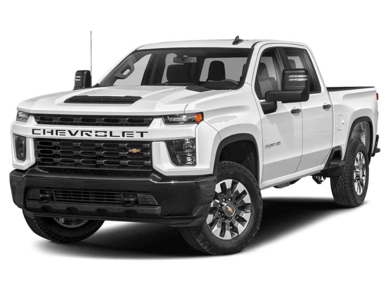 2022 Chevrolet Silverado 2500HD Custom - Front 3/4, facing to the left