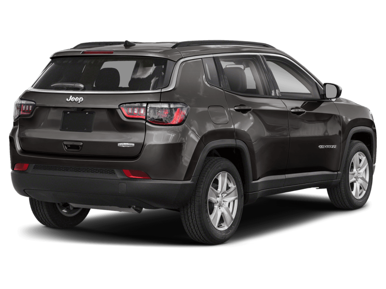 2022 Jeep Compass Latitude - Rear 3/4, facing to the right