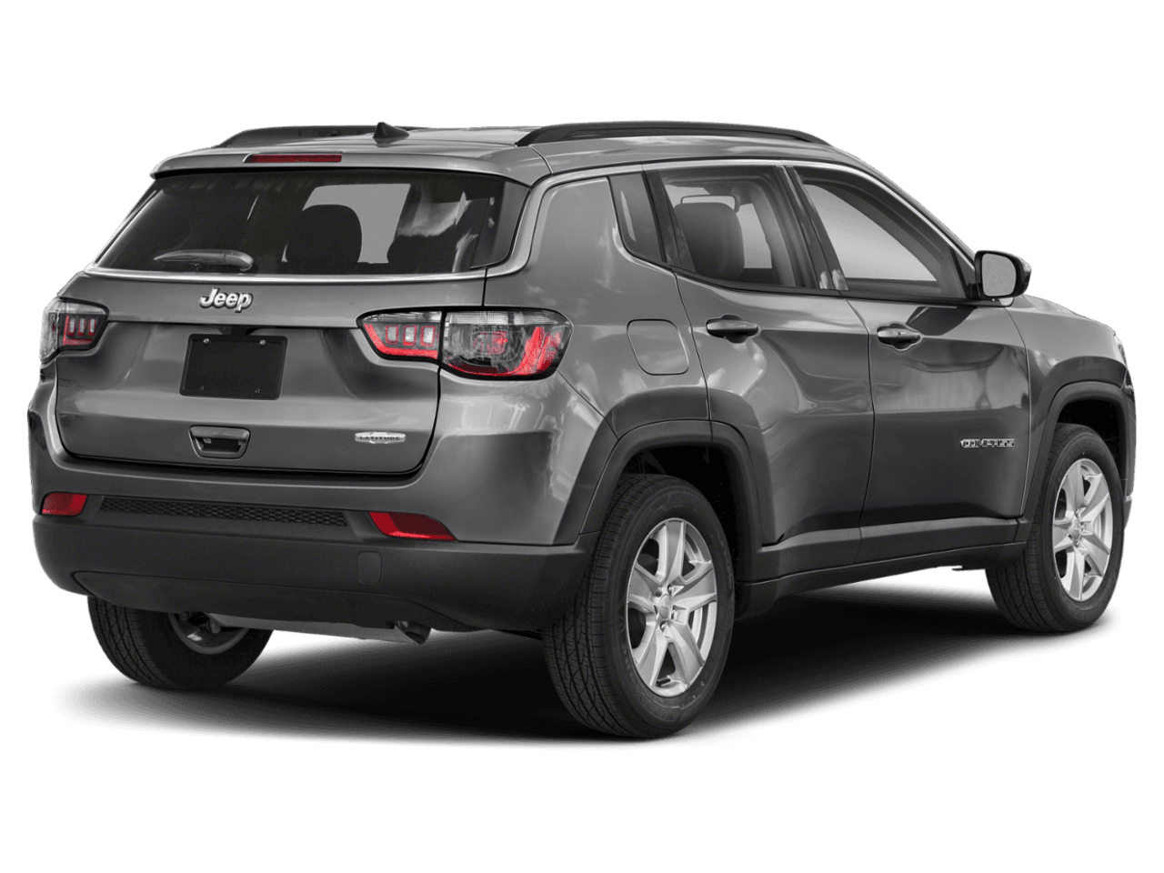 2022 Jeep Compass Latitude - Rear 3/4, facing to the right