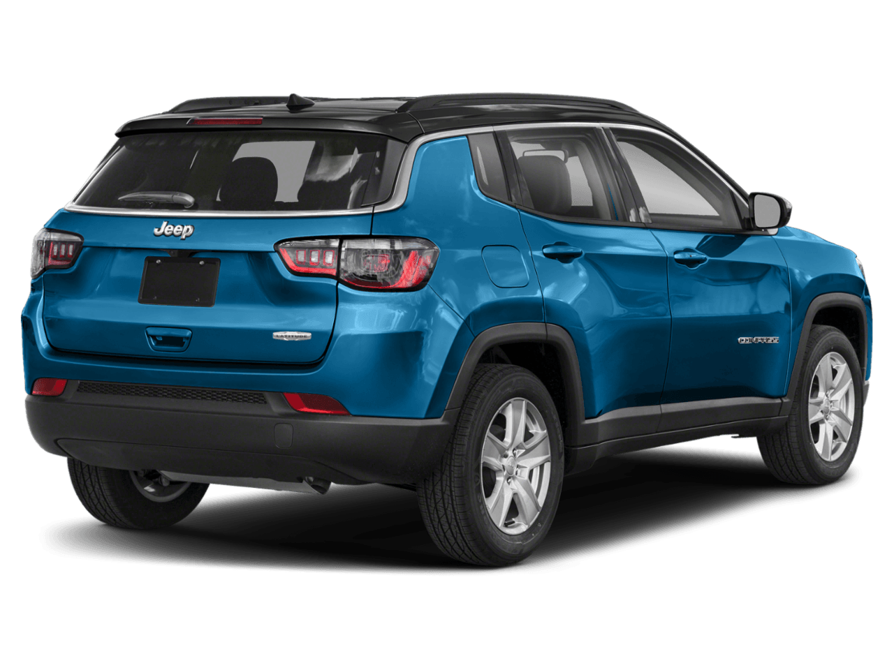 2022 Jeep Compass Altitude - Rear 3/4, facing to the right