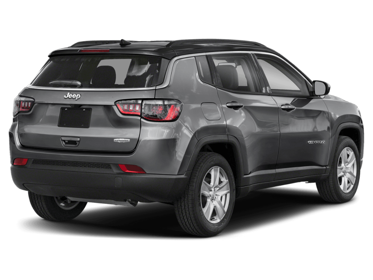 2022 Jeep Compass Altitude - Rear 3/4, facing to the right