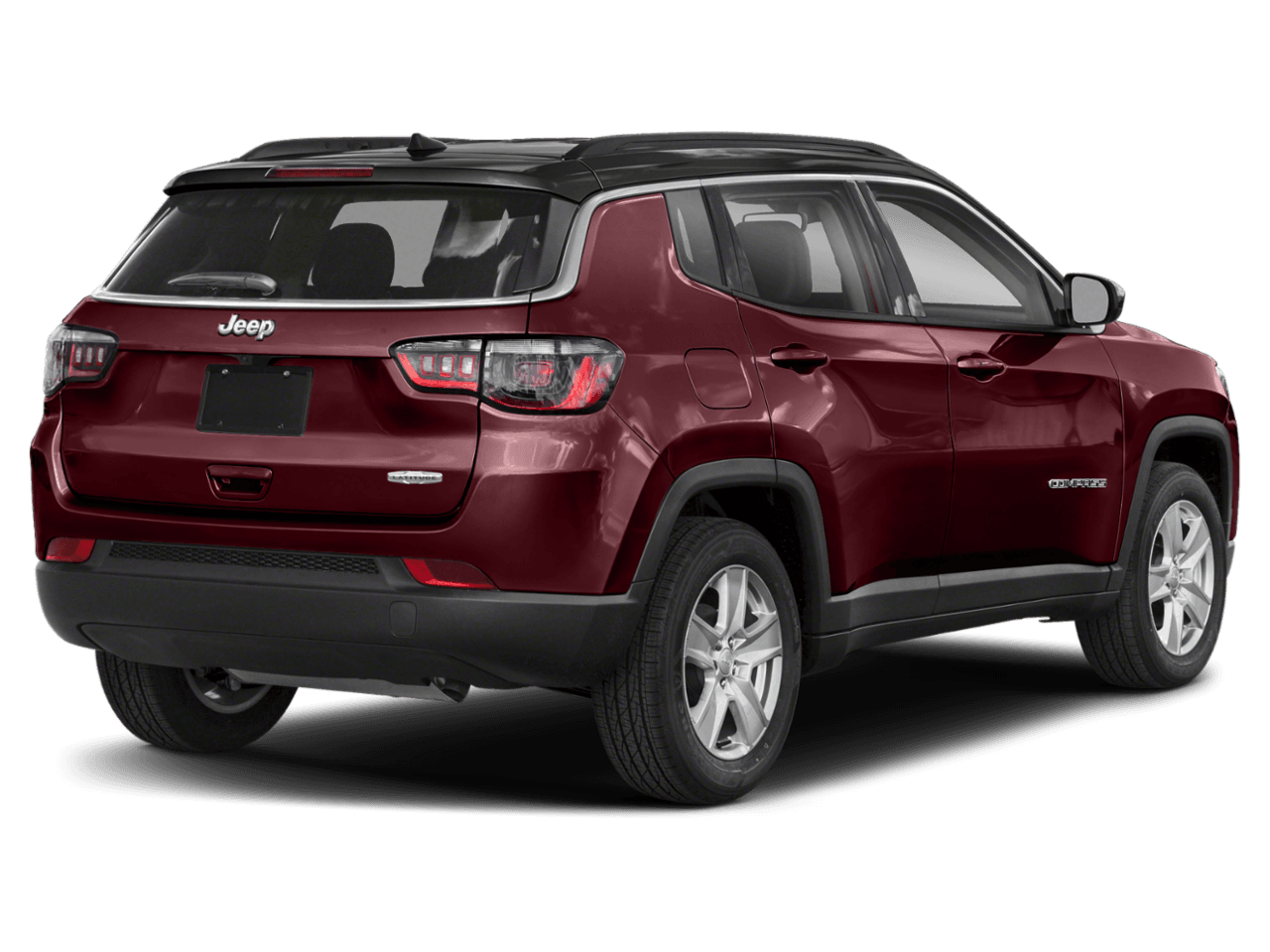2022 Jeep Compass High Altitude - Rear 3/4, facing to the right