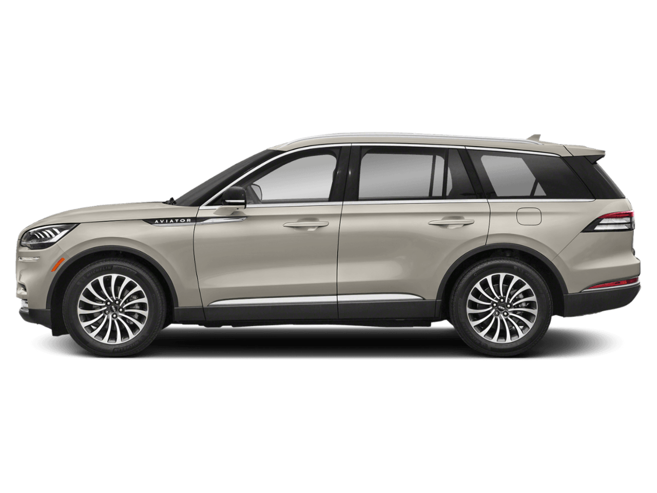 2022 Lincoln Aviator Standard - Profile, facing to the left