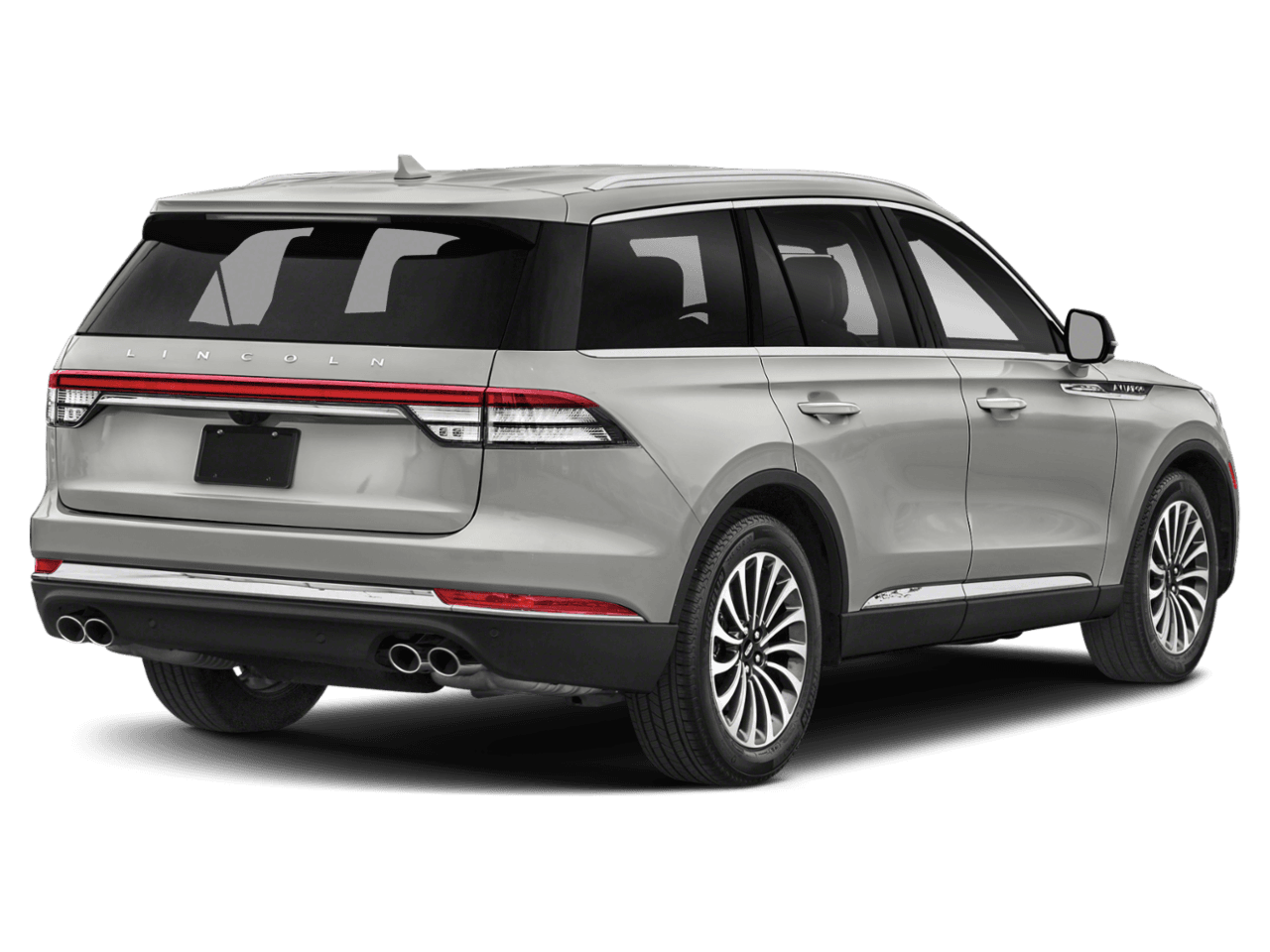 2022 Lincoln Aviator Standard - Rear 3/4, facing to the right