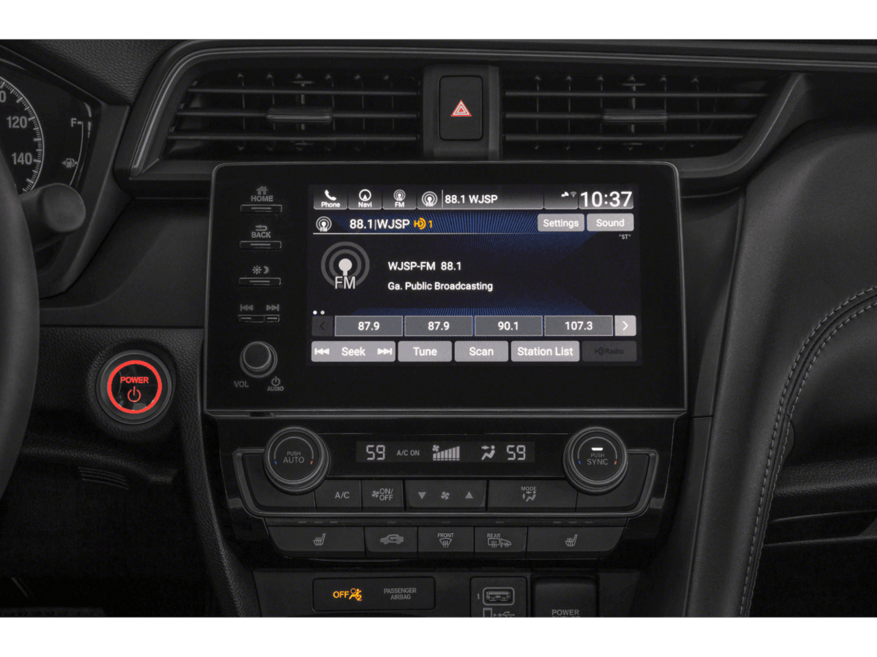 2022 Honda Insight Touring - Interior Stereo System