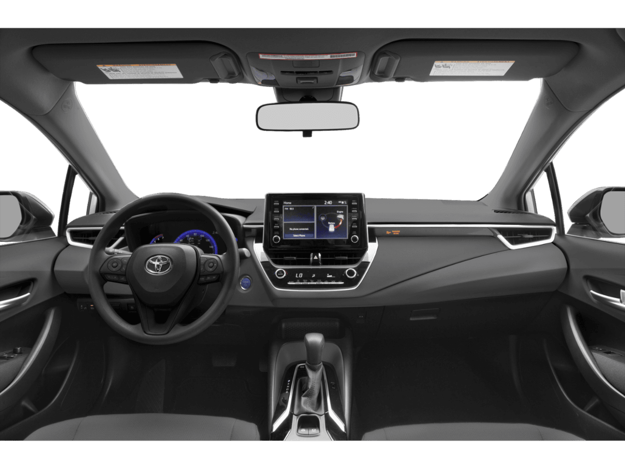 2022 Toyota Corolla Hybrid LE - Interior Full Dash Basic