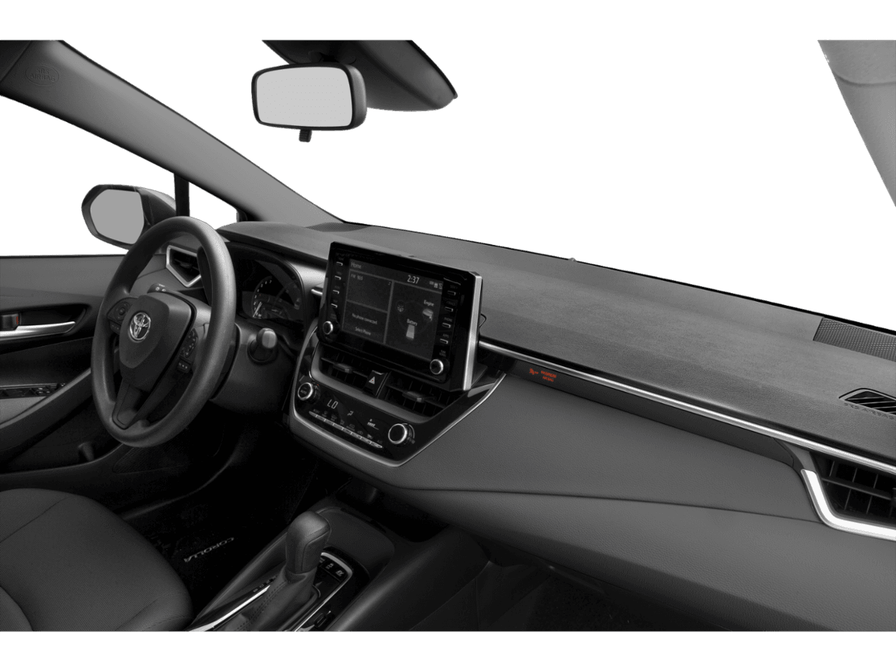 2022 Toyota Corolla Hybrid LE - Interior Passenger Dash