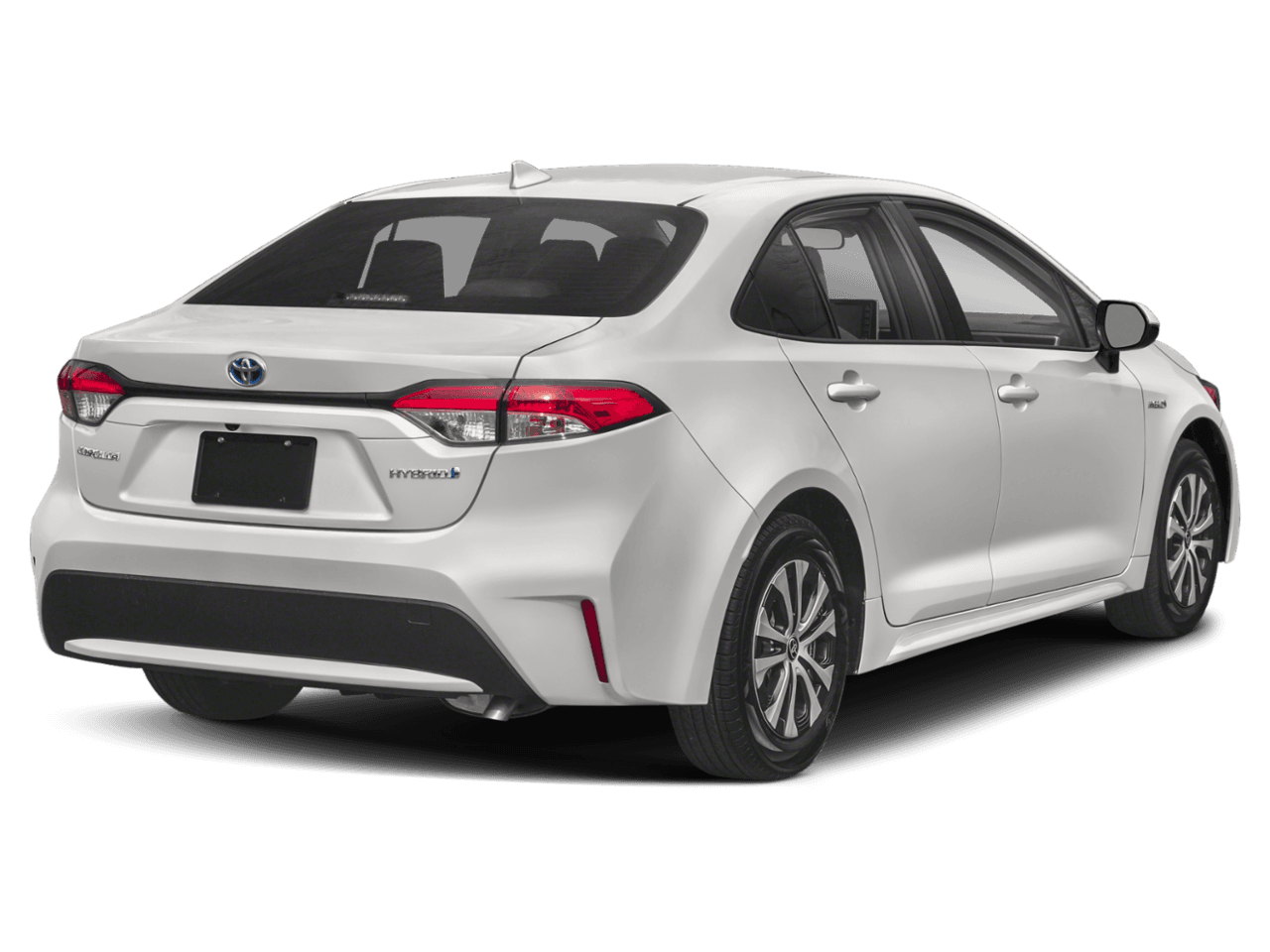 2022 Toyota Corolla Hybrid LE - Rear 3/4, facing to the right