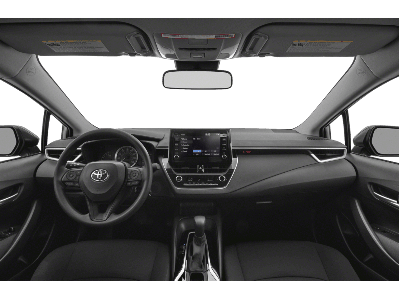 2022 Toyota Corolla LE - Interior Full Dash Basic