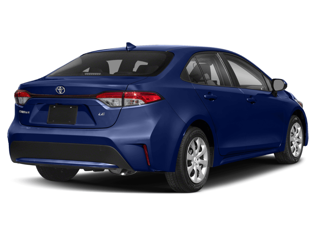 2022 Toyota Corolla LE - Rear 3/4, facing to the right