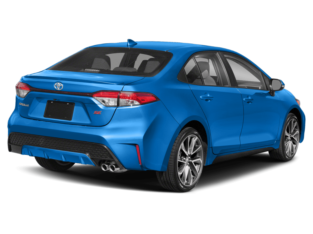2022 Toyota Corolla SE - Rear 3/4, facing to the right