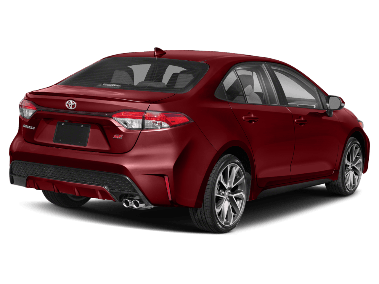 2022 Toyota Corolla SE - Rear 3/4, facing to the right