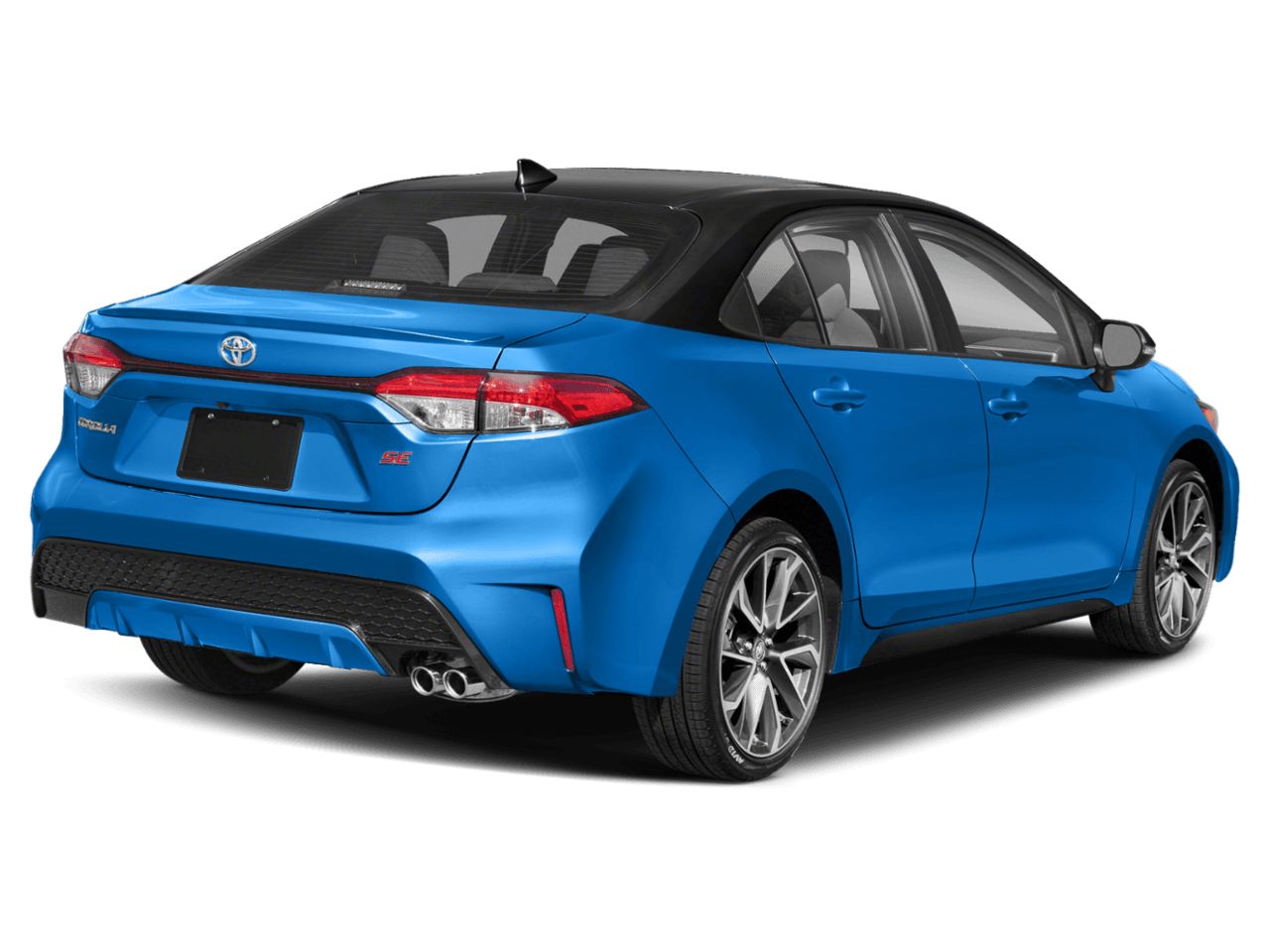 2022 Toyota Corolla SE - Rear 3/4, facing to the right