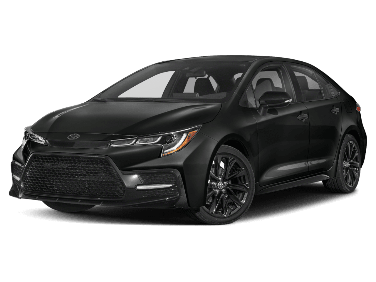 2022 Toyota Corolla Nightshade - Front 3/4, facing to the left
