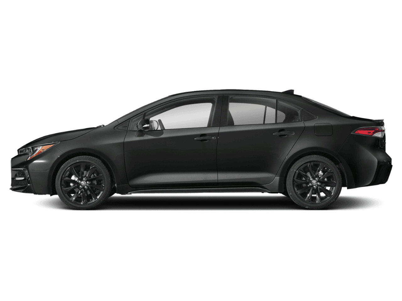 2022 Toyota Corolla Nightshade - Profile, facing to the left