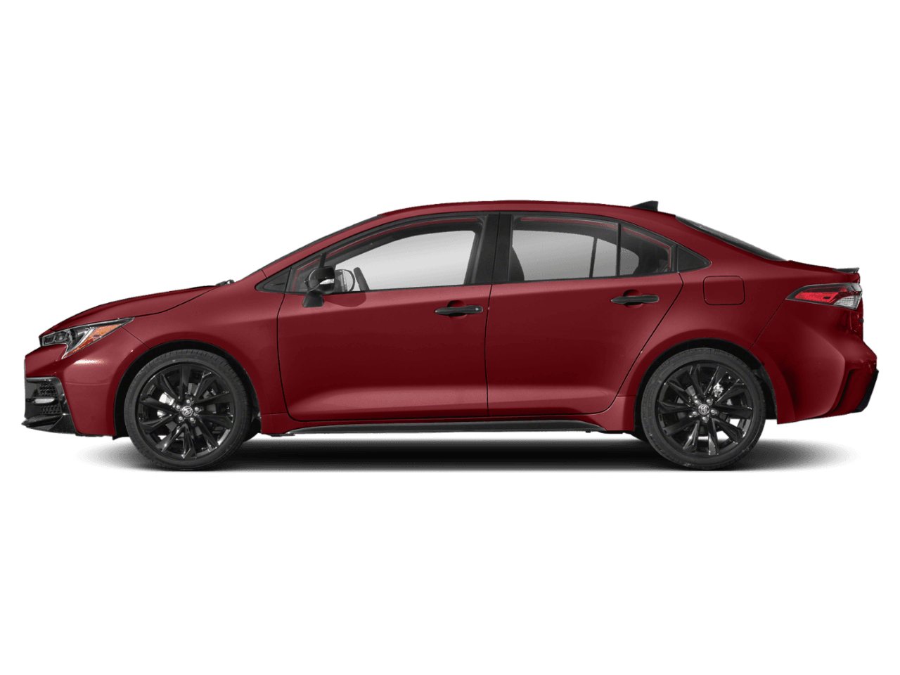 2022 Toyota Corolla Nightshade - Profile, facing to the left