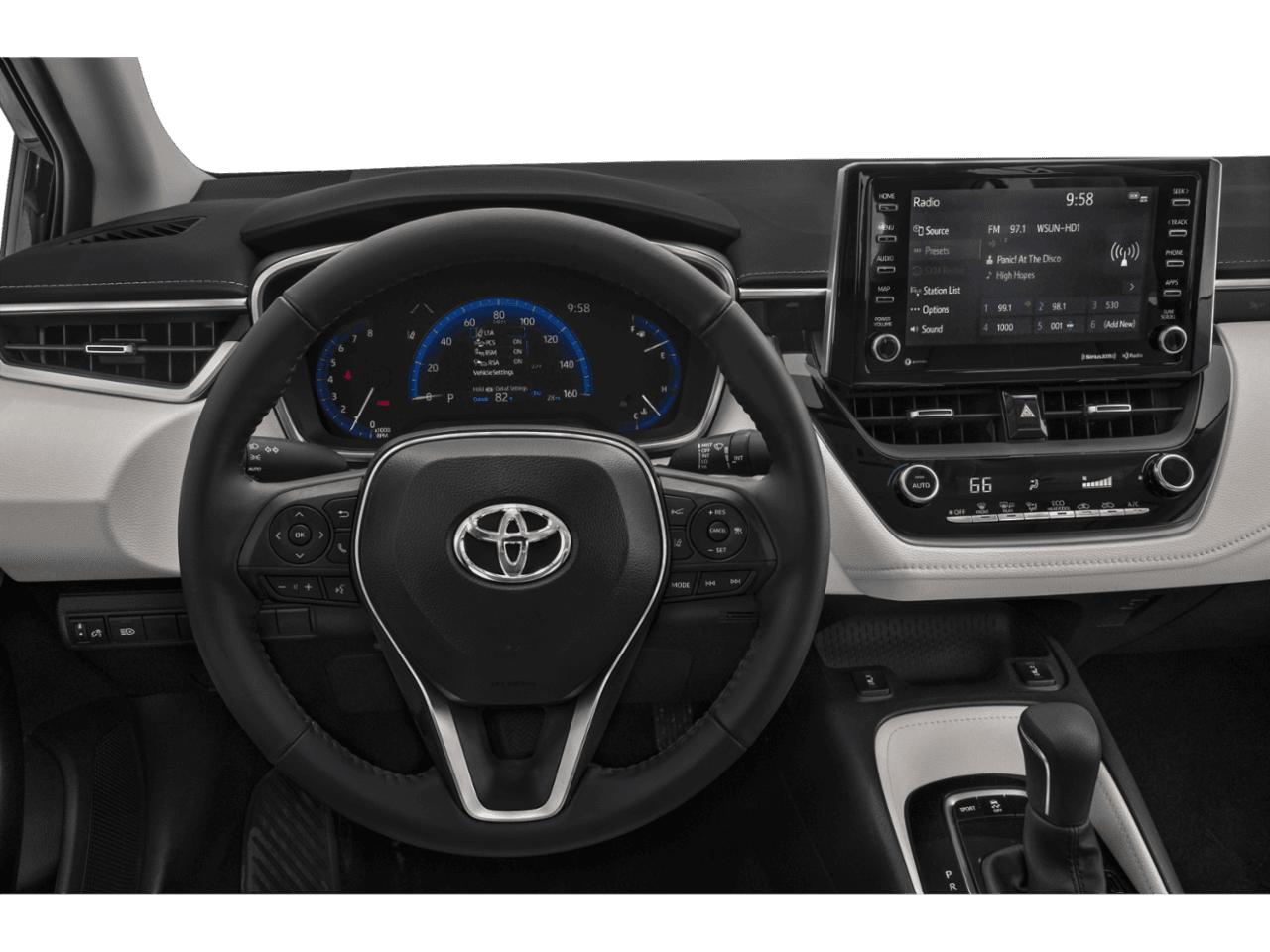 2022 Toyota Corolla XLE - Interior Drivers Dash