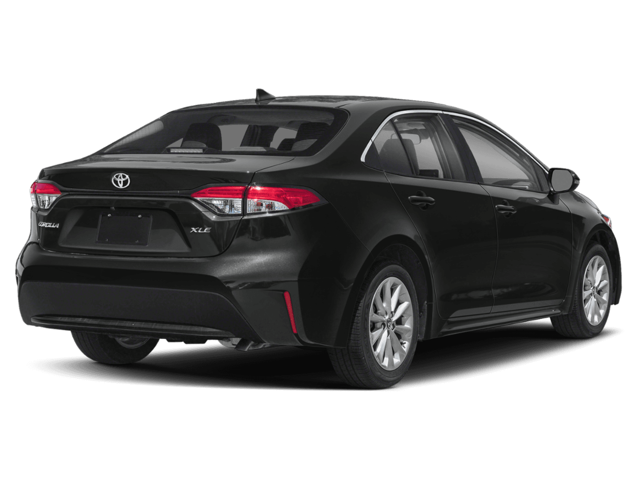 2022 Toyota Corolla XLE - Rear 3/4, facing to the right