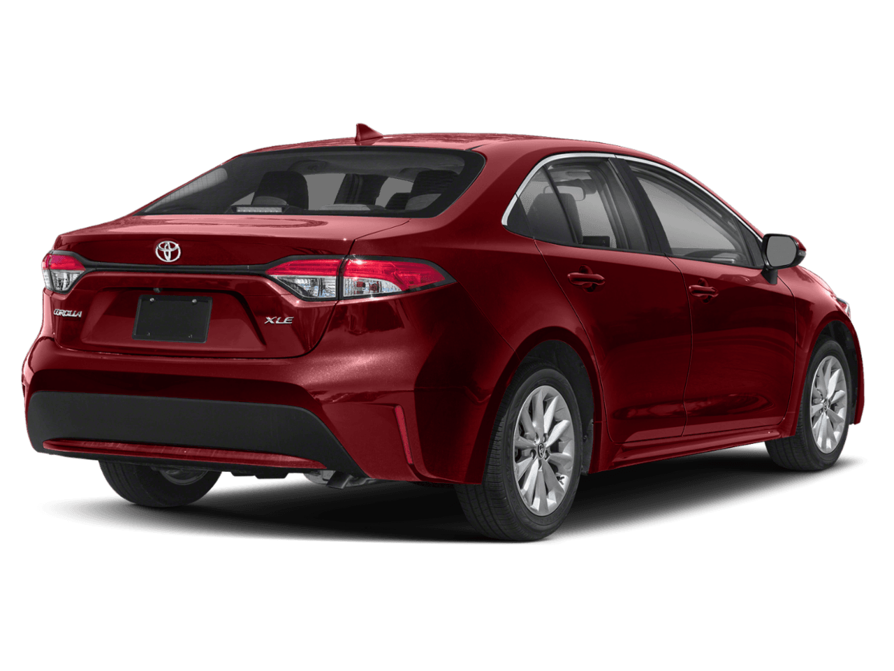 2022 Toyota Corolla XLE - Rear 3/4, facing to the right