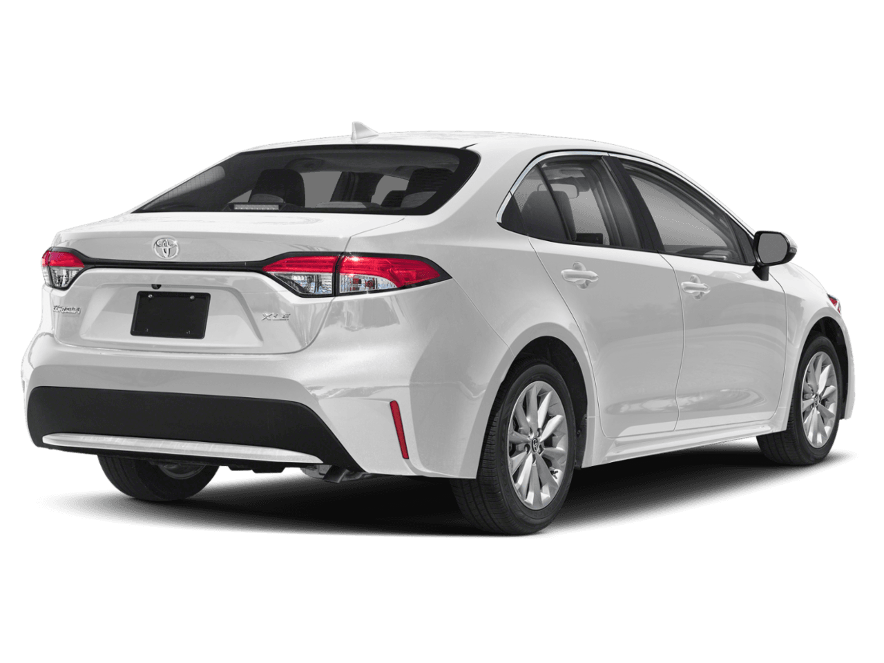 2022 Toyota Corolla XLE - Rear 3/4, facing to the right