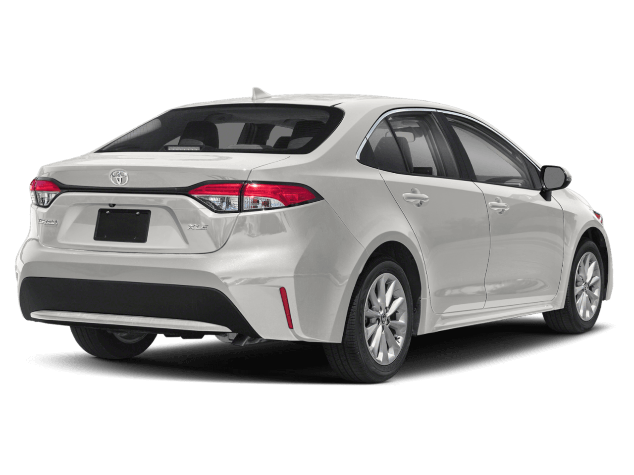 2022 Toyota Corolla XLE - Rear 3/4, facing to the right