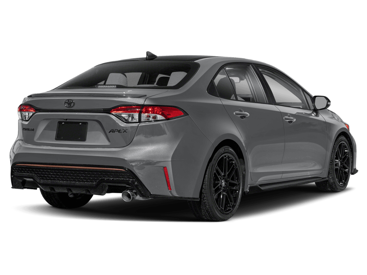 2022 Toyota Corolla APEX SE - Rear 3/4, facing to the right