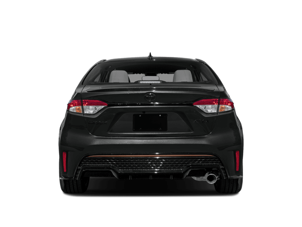 2022 Toyota Corolla APEX SE - Rear (full)