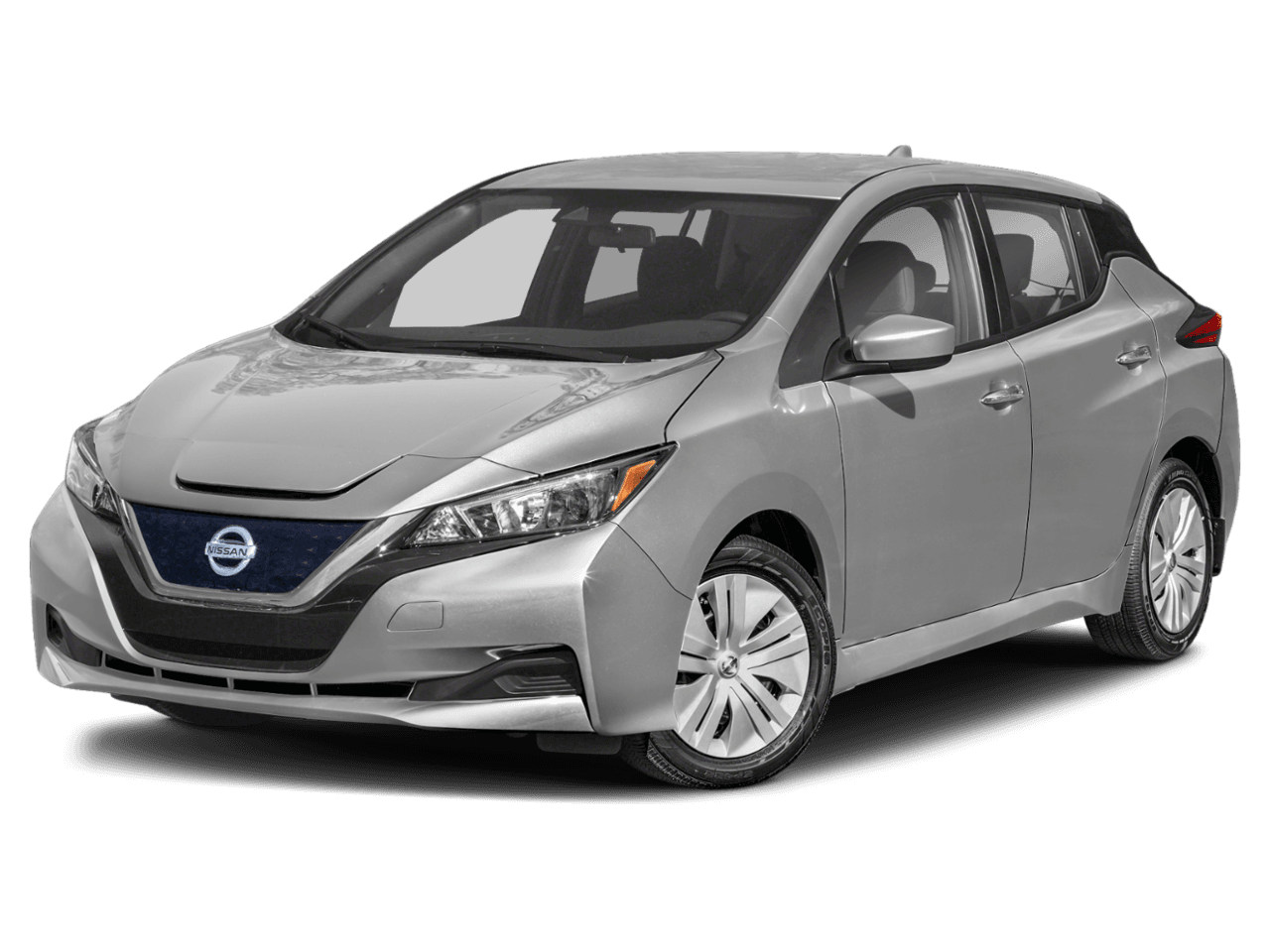 2022 Nissan LEAF S - Front 3/4, facing to the left