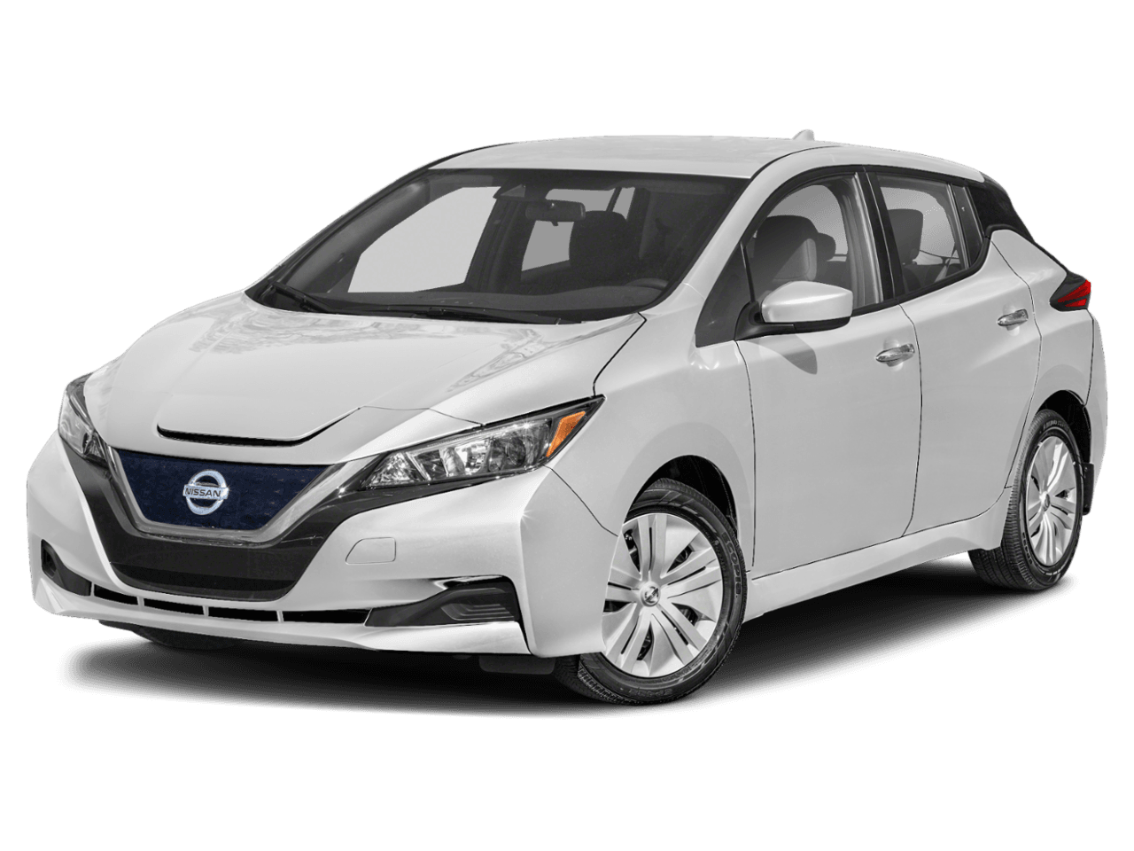 2022 Nissan LEAF S - Front 3/4, facing to the left