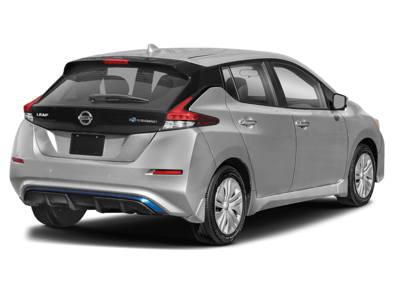 2022 Nissan LEAF S - Rear 3/4, facing to the right