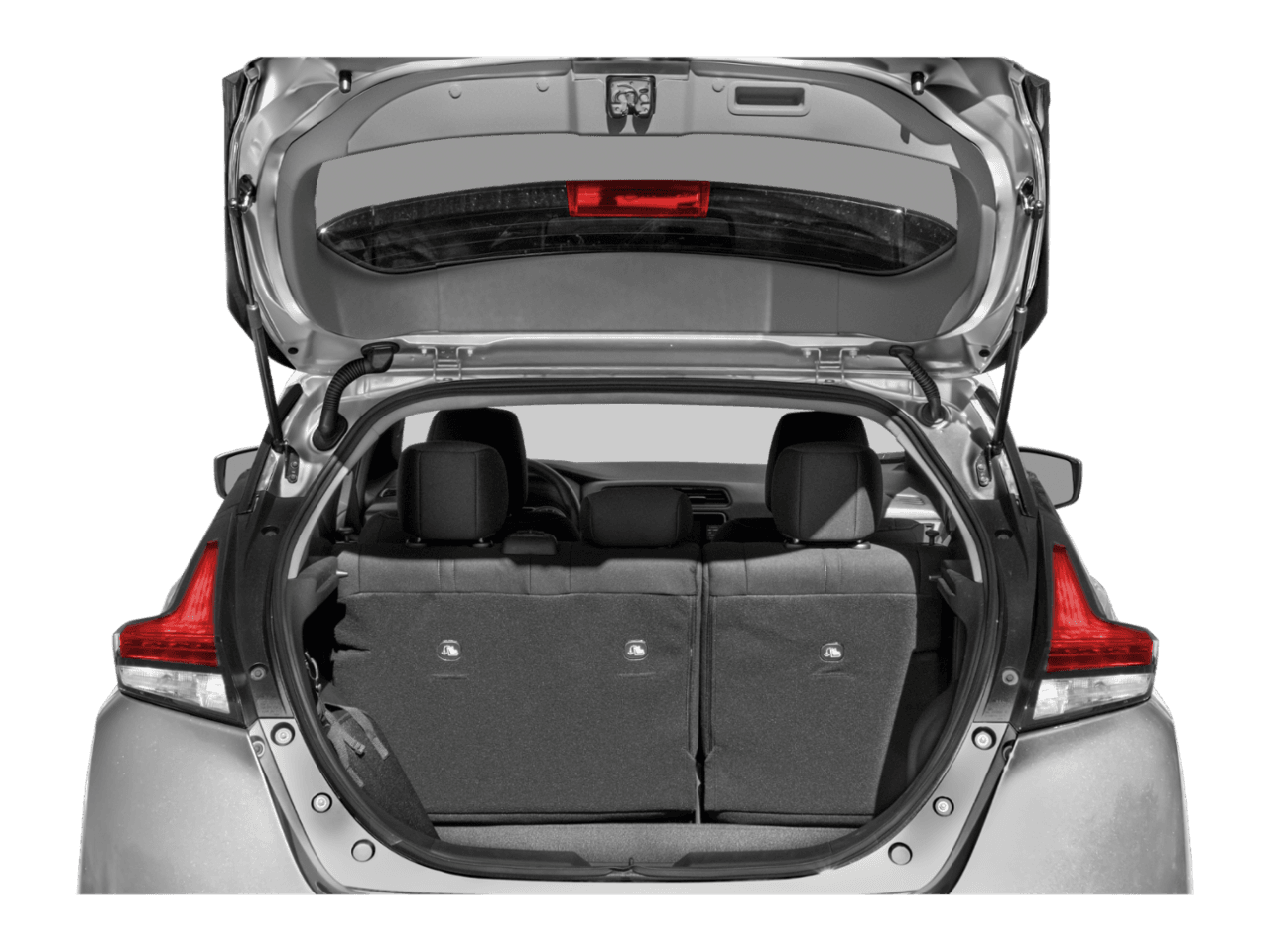 2022 Nissan LEAF S - Interior Trunk with Hatch Open Feature