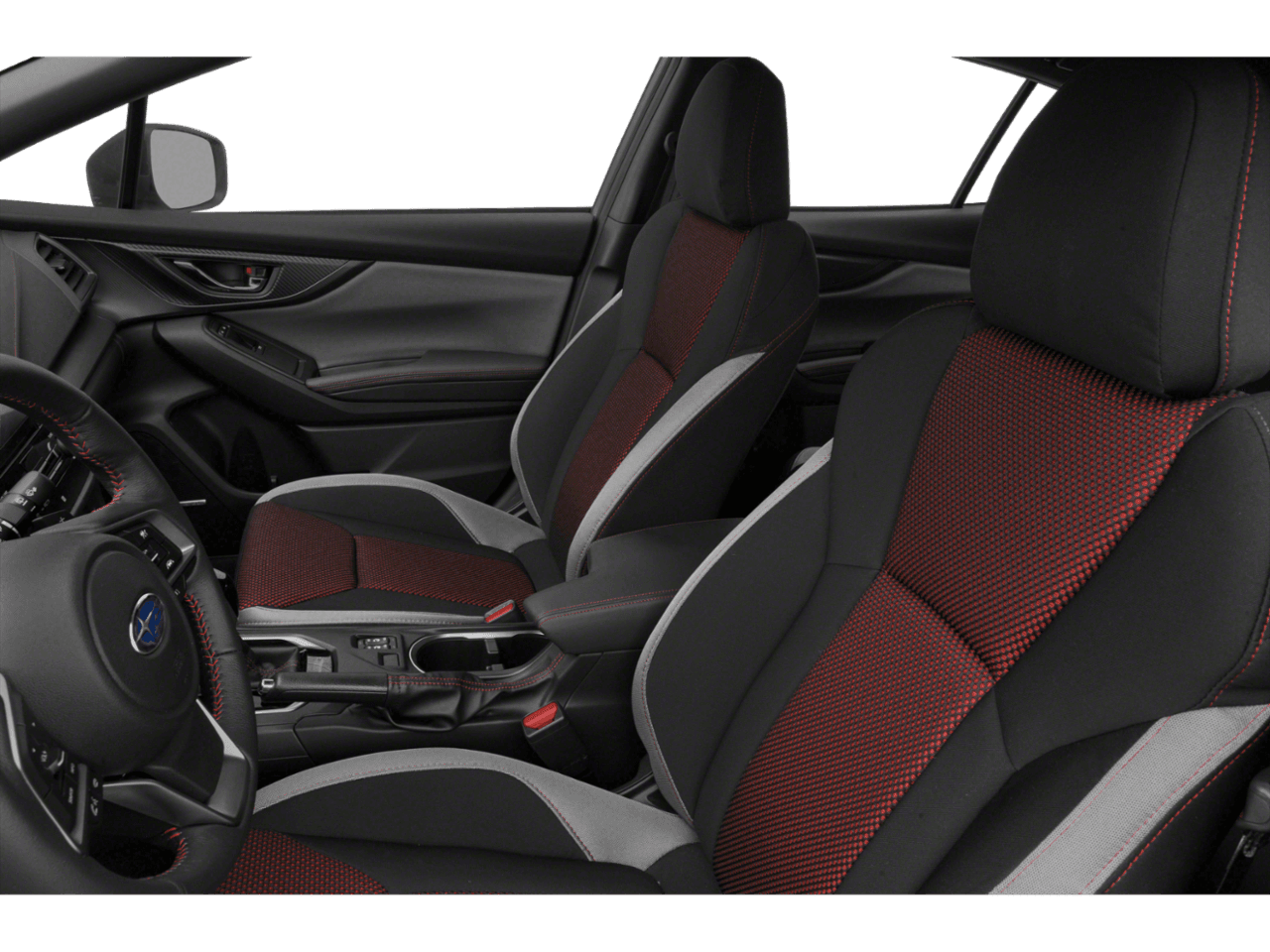 2022 Subaru Impreza Sport - Interior Driver's Side with Door Open, Front Seat Feature