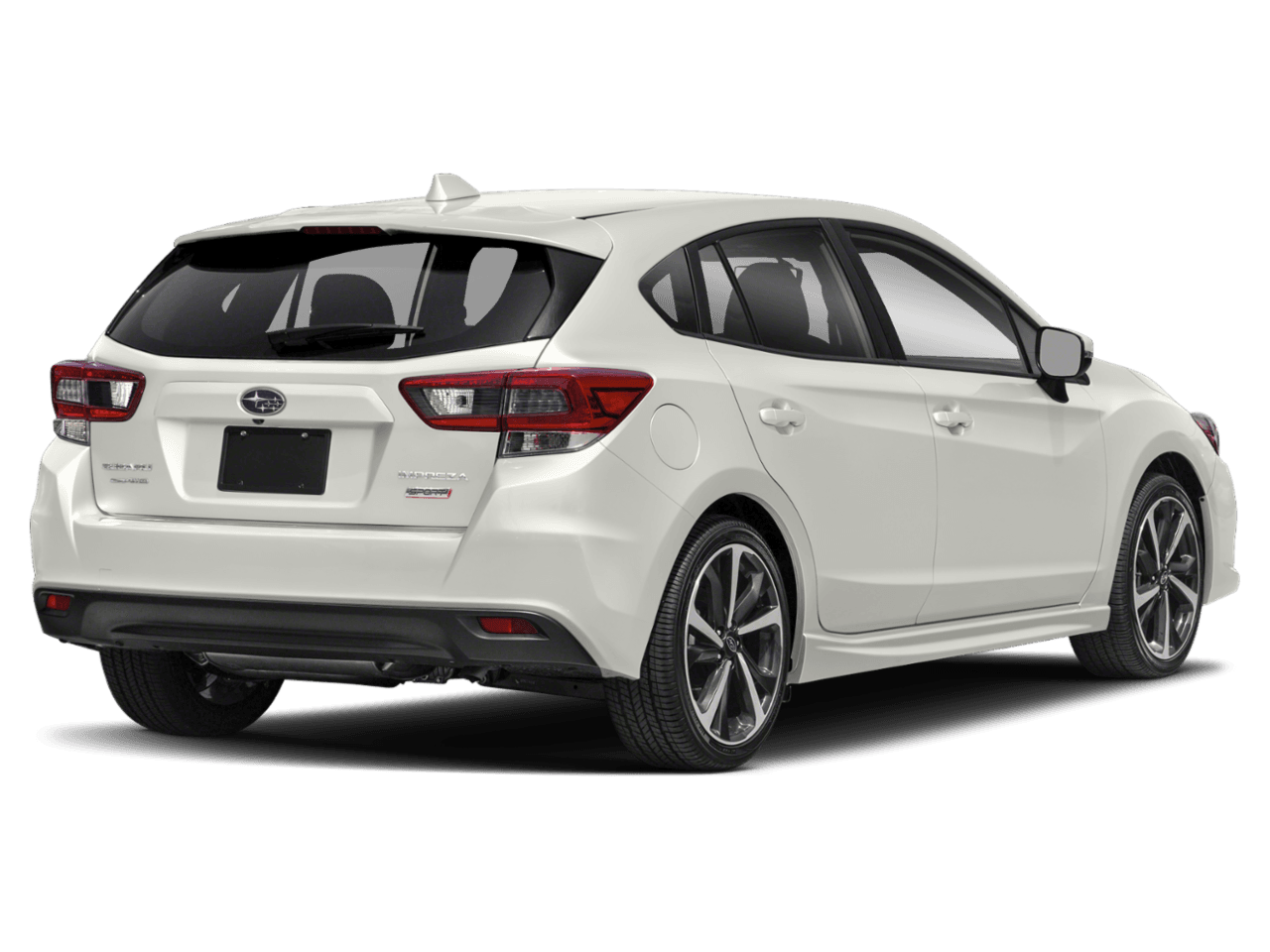 2022 Subaru Impreza Sport - Rear 3/4, facing to the right