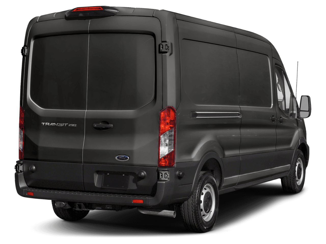 2022 Ford Transit Cargo Van  - Rear 3/4, facing to the right